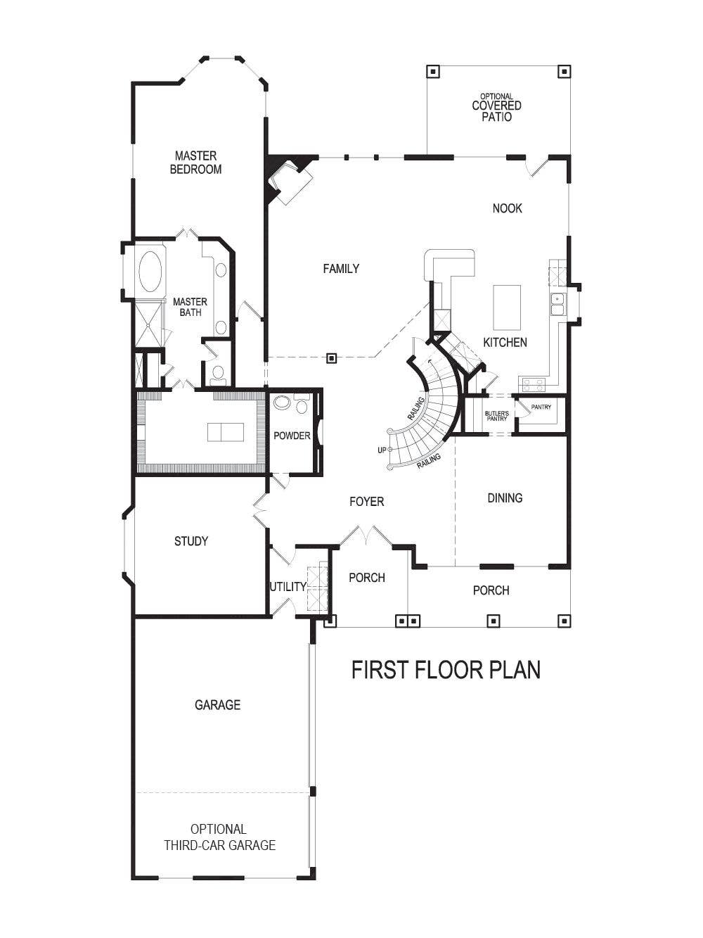 Crestfield FSW (w/Media) - Floor Plan
