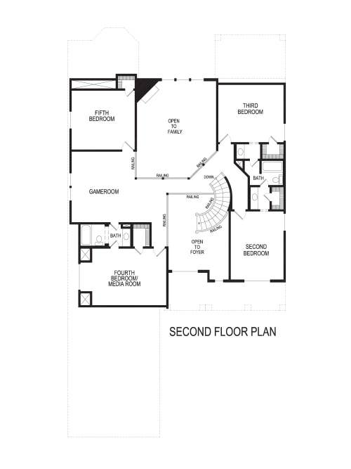 Crestfield FSW (w/Media) - Floor Plan 2