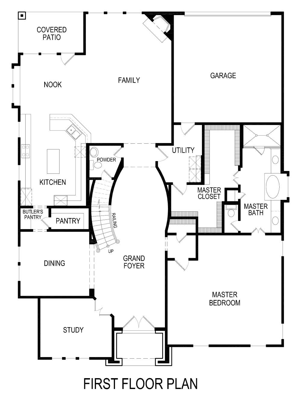 Emerald R (w/Media) - Floor Plan