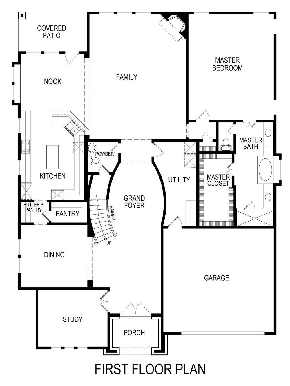 Emerald F (w/Media) - Floor Plan