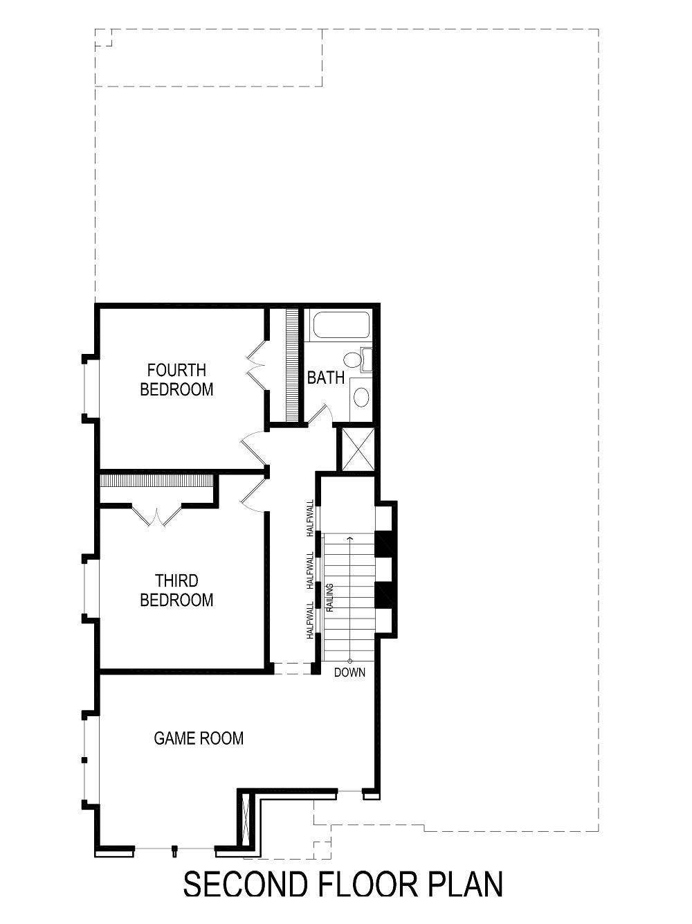 Kincaid R (w/Game) - Floor Plan 2