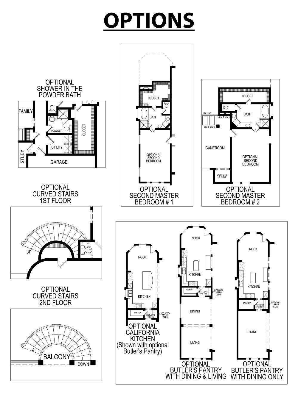 Stonehaven F (w/Media) - Floor Plan 3