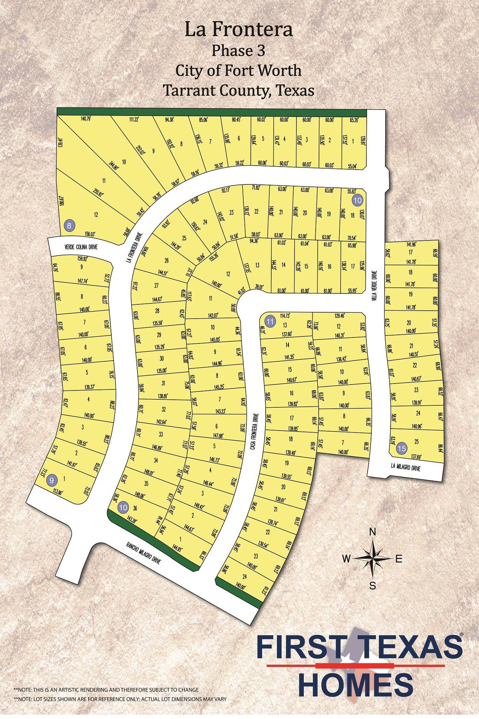 Lot Map
