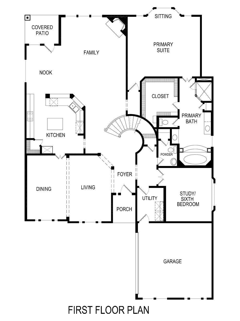 Bellacrest FSW (w/Media) - Floor Plan
