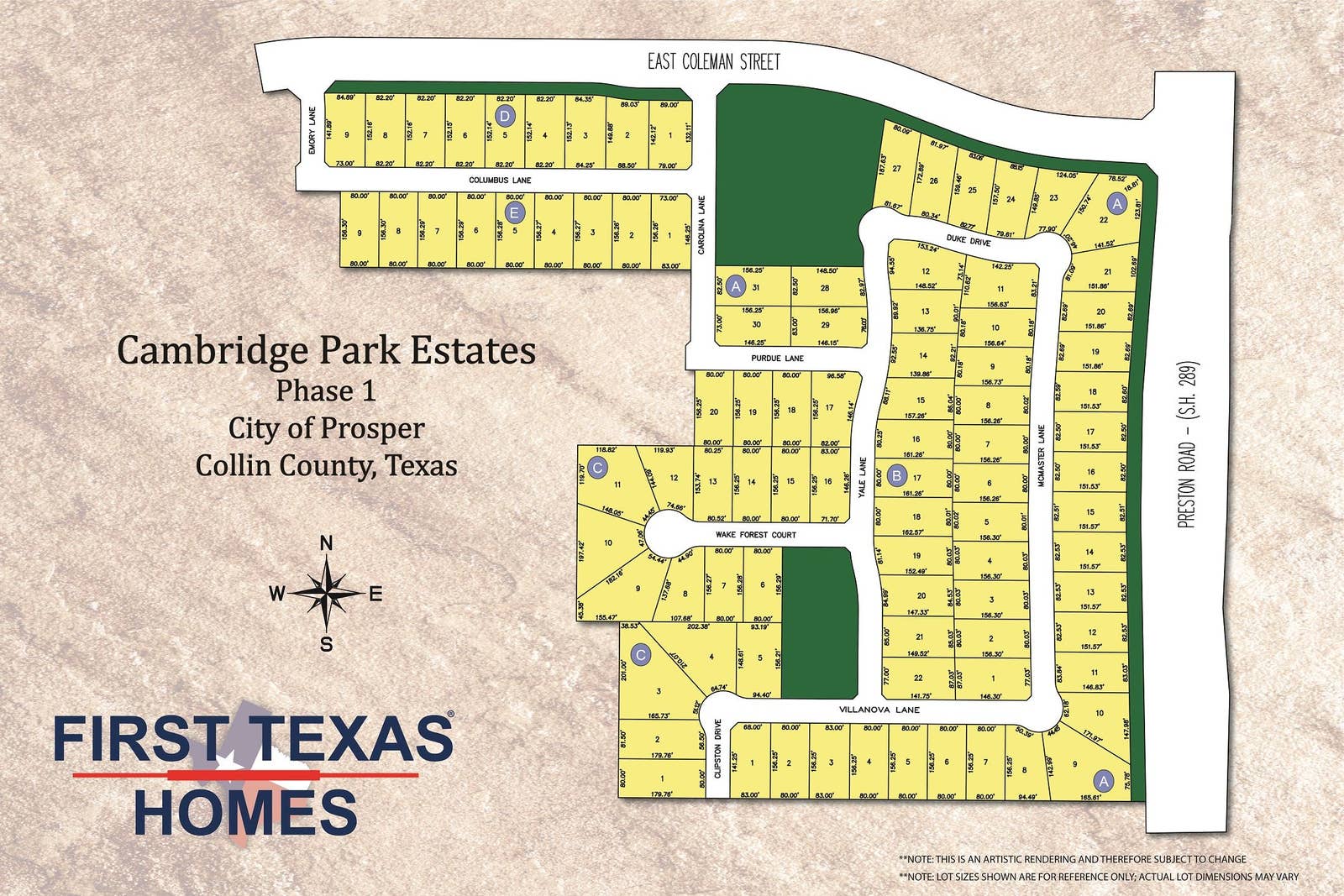 Lot Map