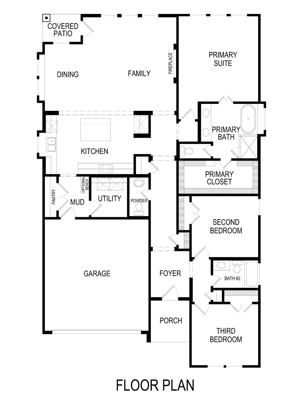 Edgebrook F - Floor Plan
