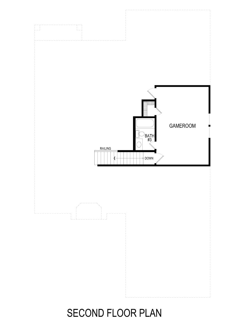 Waterford 3FSW-EW (w/Game) - Floor Plan 2