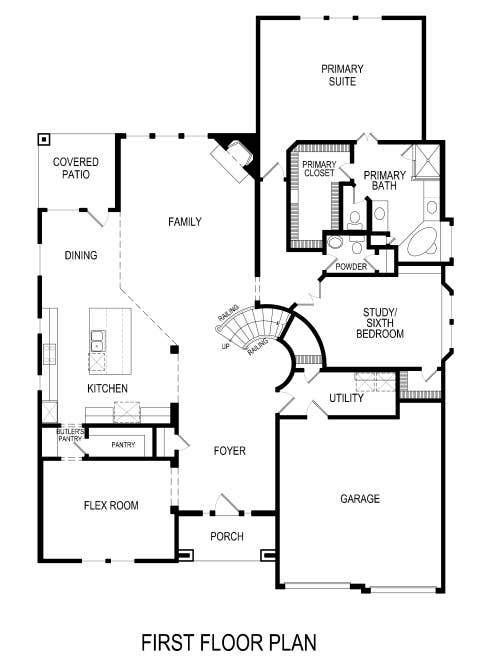 Jefferson 2F (w/Media) - Floor Plan 1