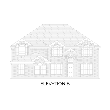 Stonebriar 2FSW (w/Media) Standard Elevation B