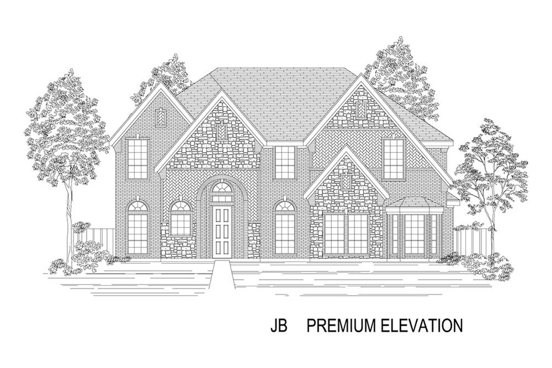 Hillcrest 2FS (w/Media) Premium Elevation JB