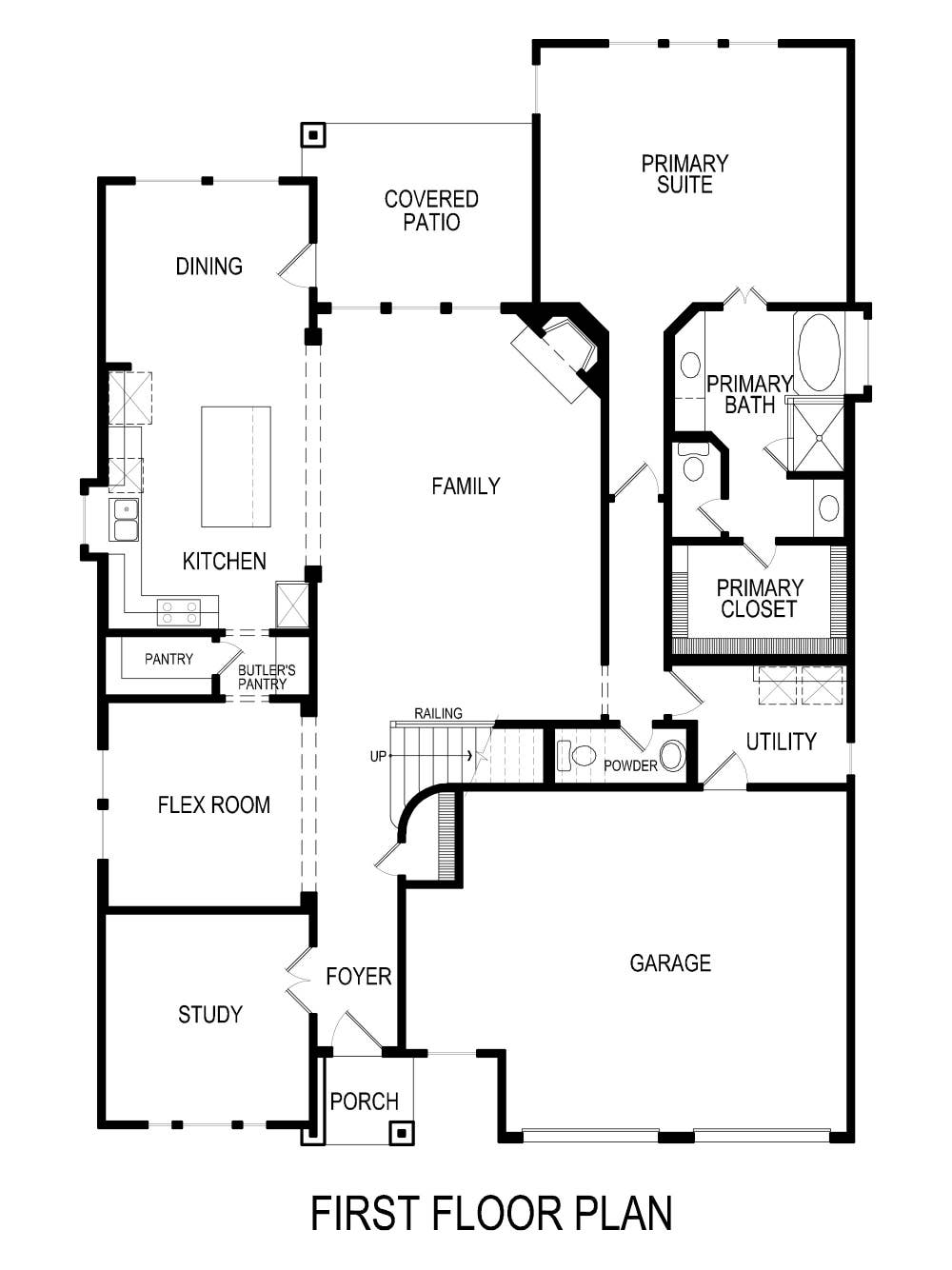 Hillcrest 45 2F (w/Media) - Floor Plan