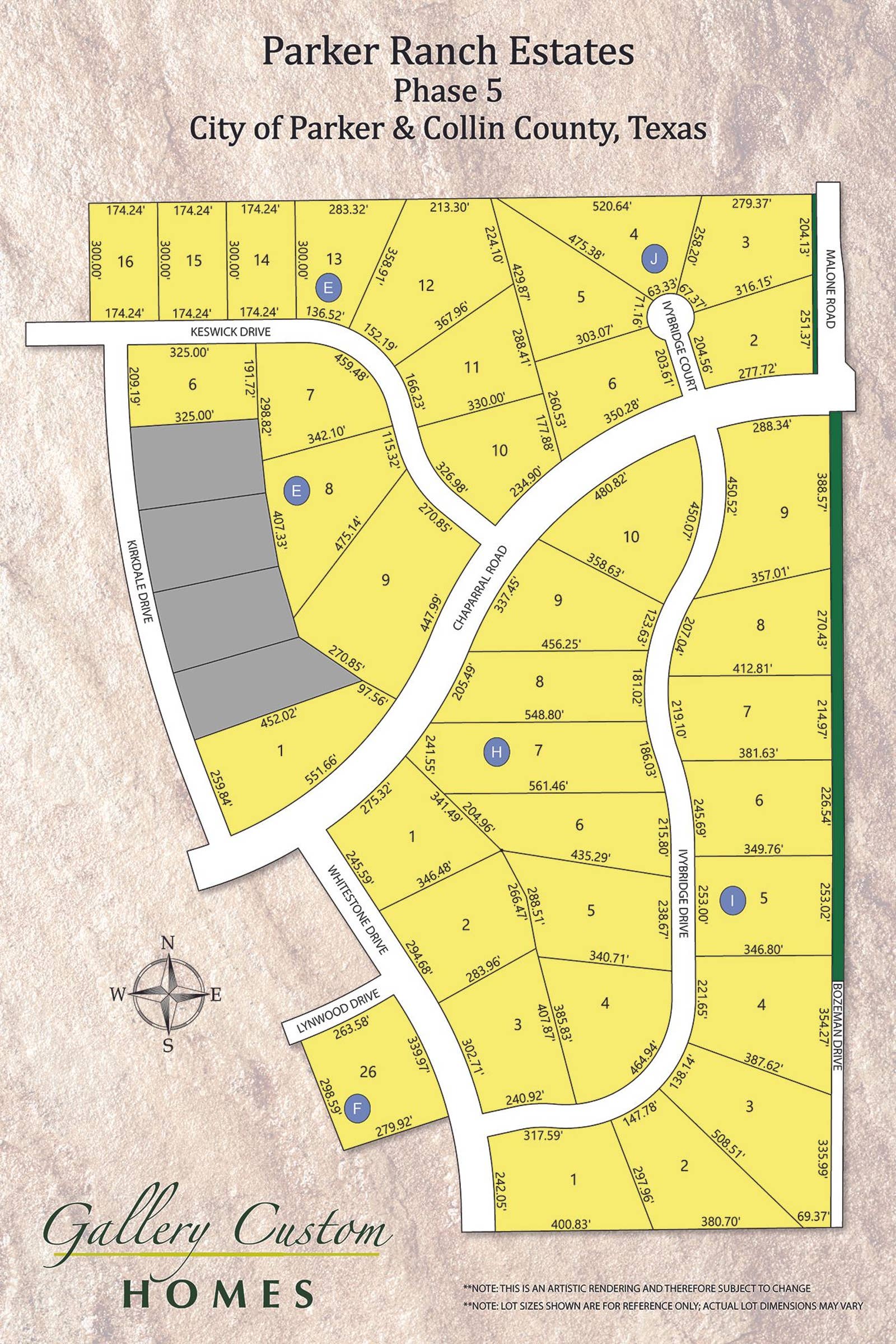 Lot Map