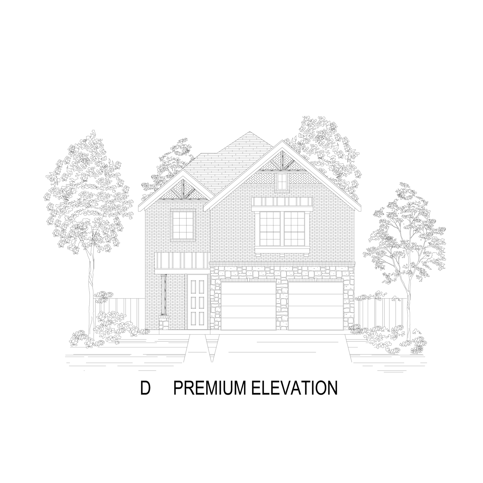 Collin F Premium Elevation D