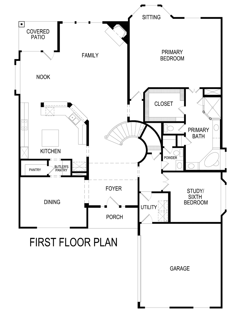 Hillwood FSW (w/Media) - Floor Plan