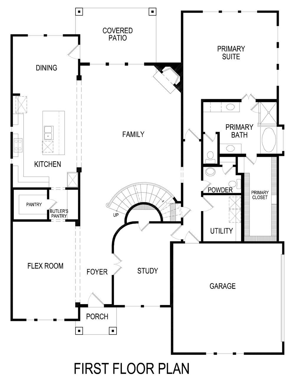 Maverick 2FS (w/Media) - Floor Plan