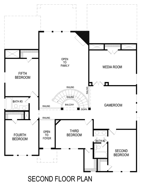 Maverick 2FS (w/Media) - Floor Plan 2