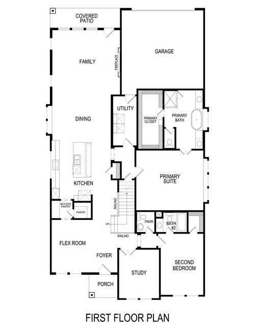 Oxford R (w/Media) - Floor Plan 1