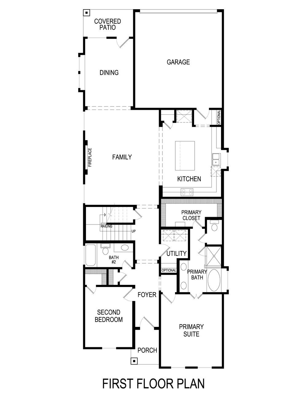 Rayburn R - Floor Plan