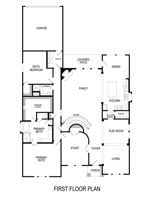 Stonebriar 2R - Floor Plan 1