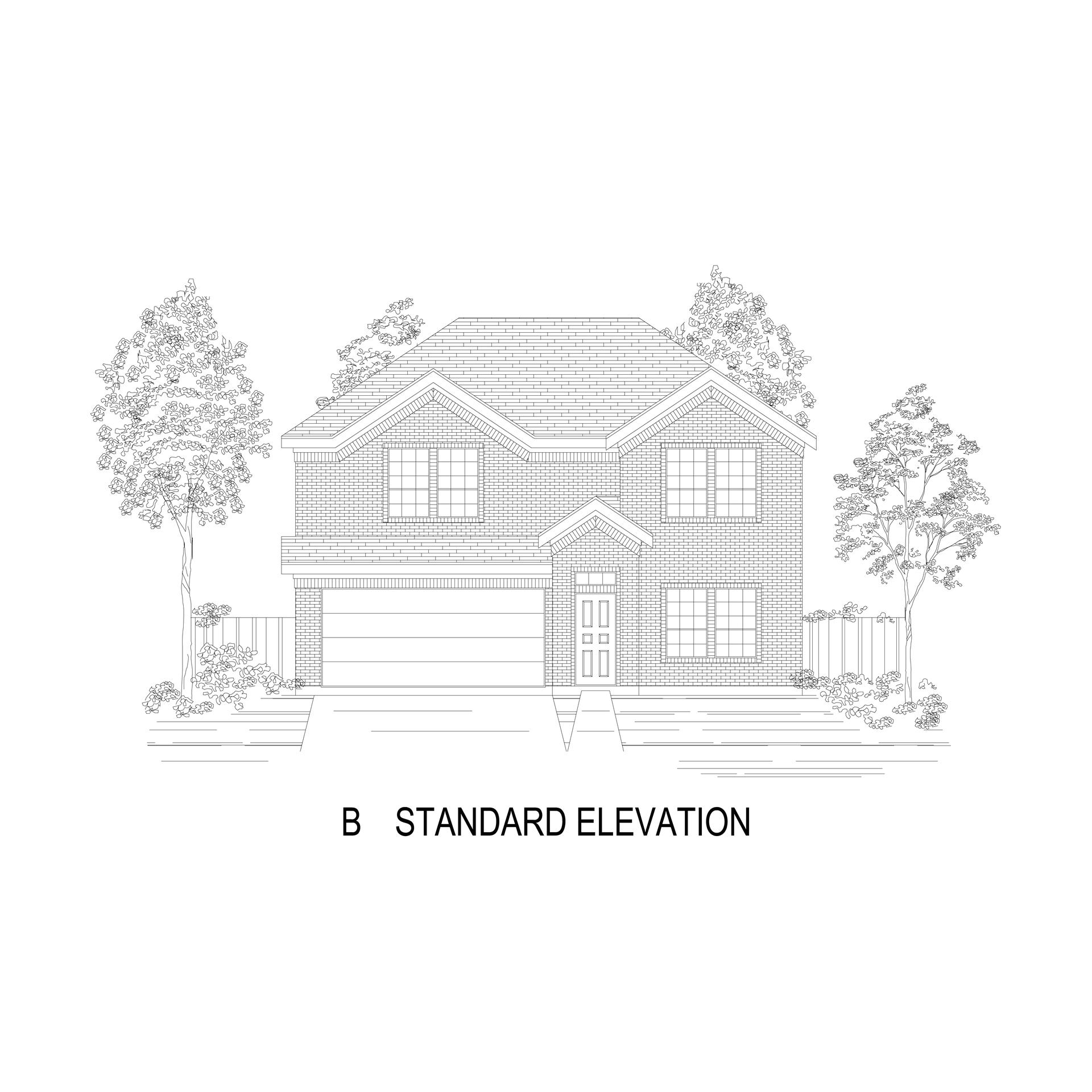 Reagan F Standard Elevation B