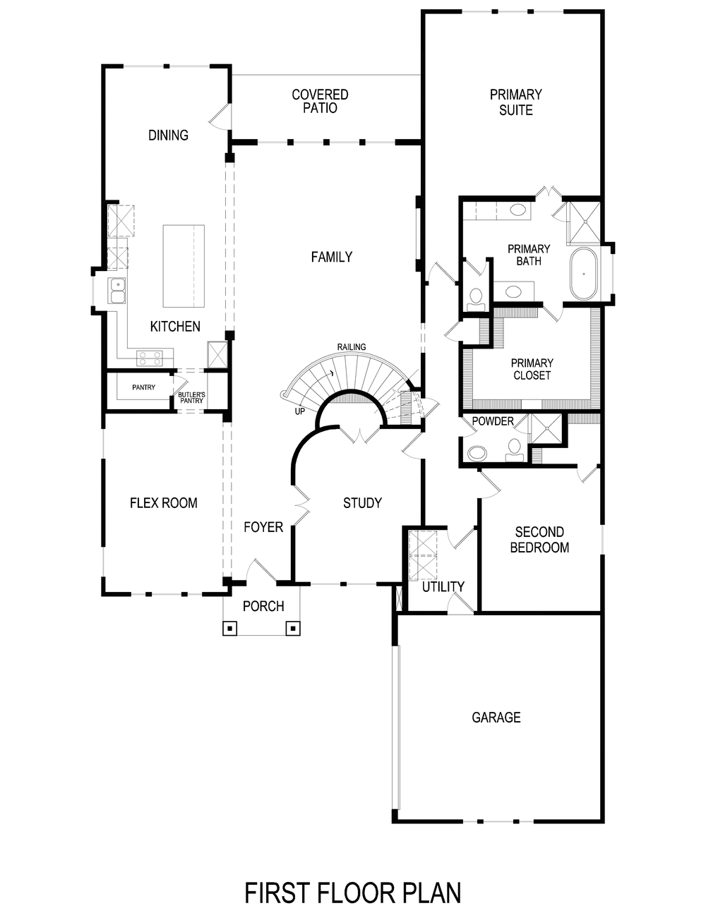 Crestwood 2FSW - Floor Plan