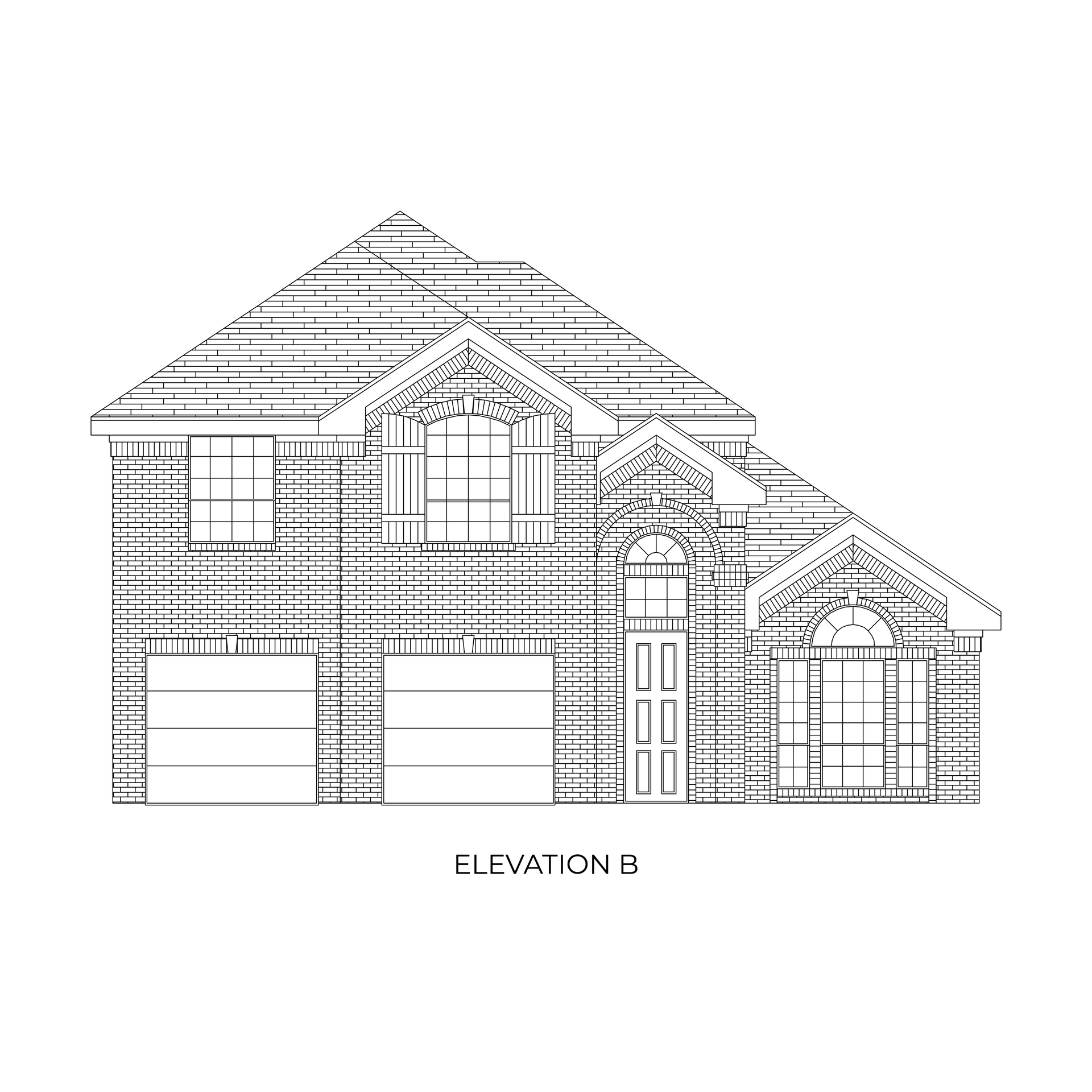 Caroline 2F Standard Elevation B