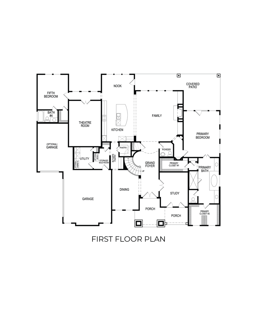 Hudson FS (w/Media) - Floor Plan