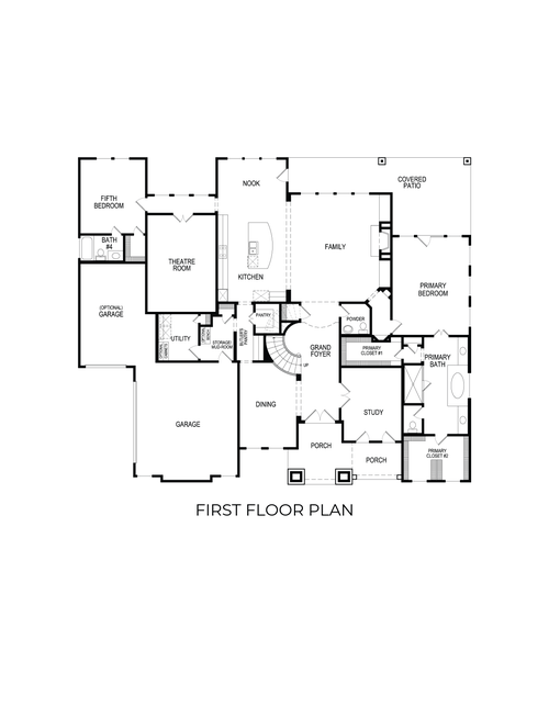 Hudson FS (w/Media) - Floor Plan 1