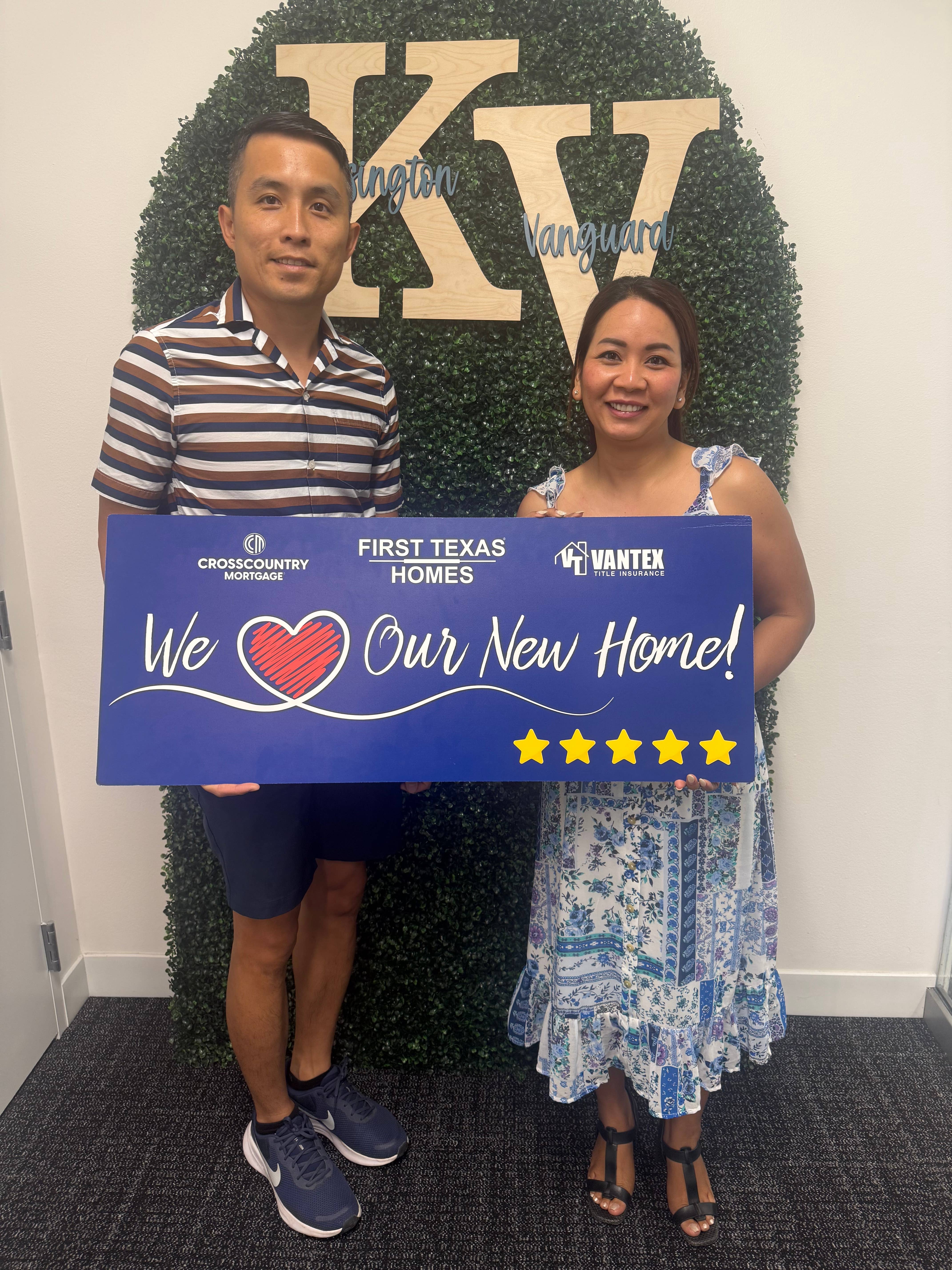 The Phan Family — First Texas Homes at Birdsong