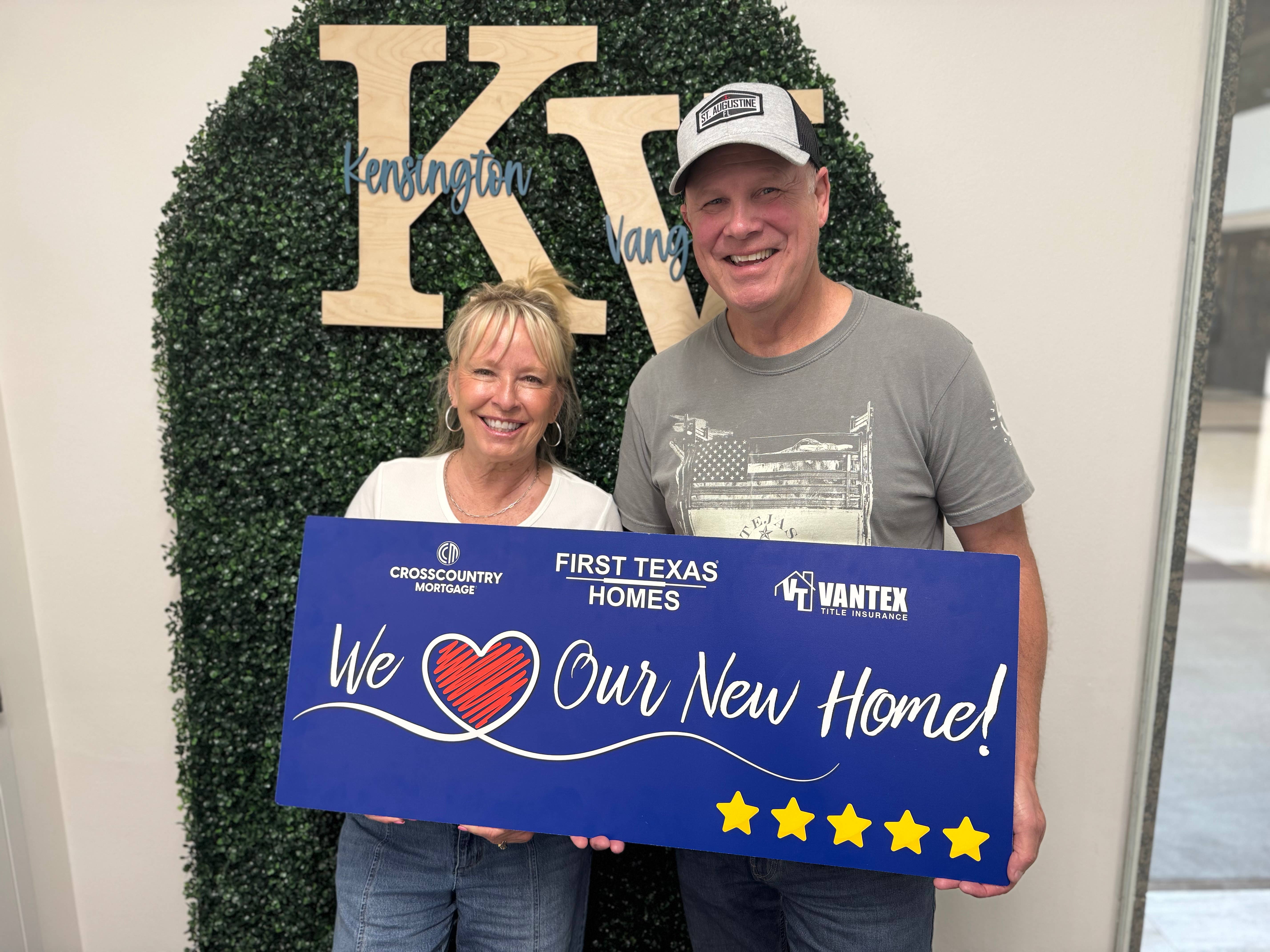 The Hudson Family — First Texas Homes at Edgewood Creek