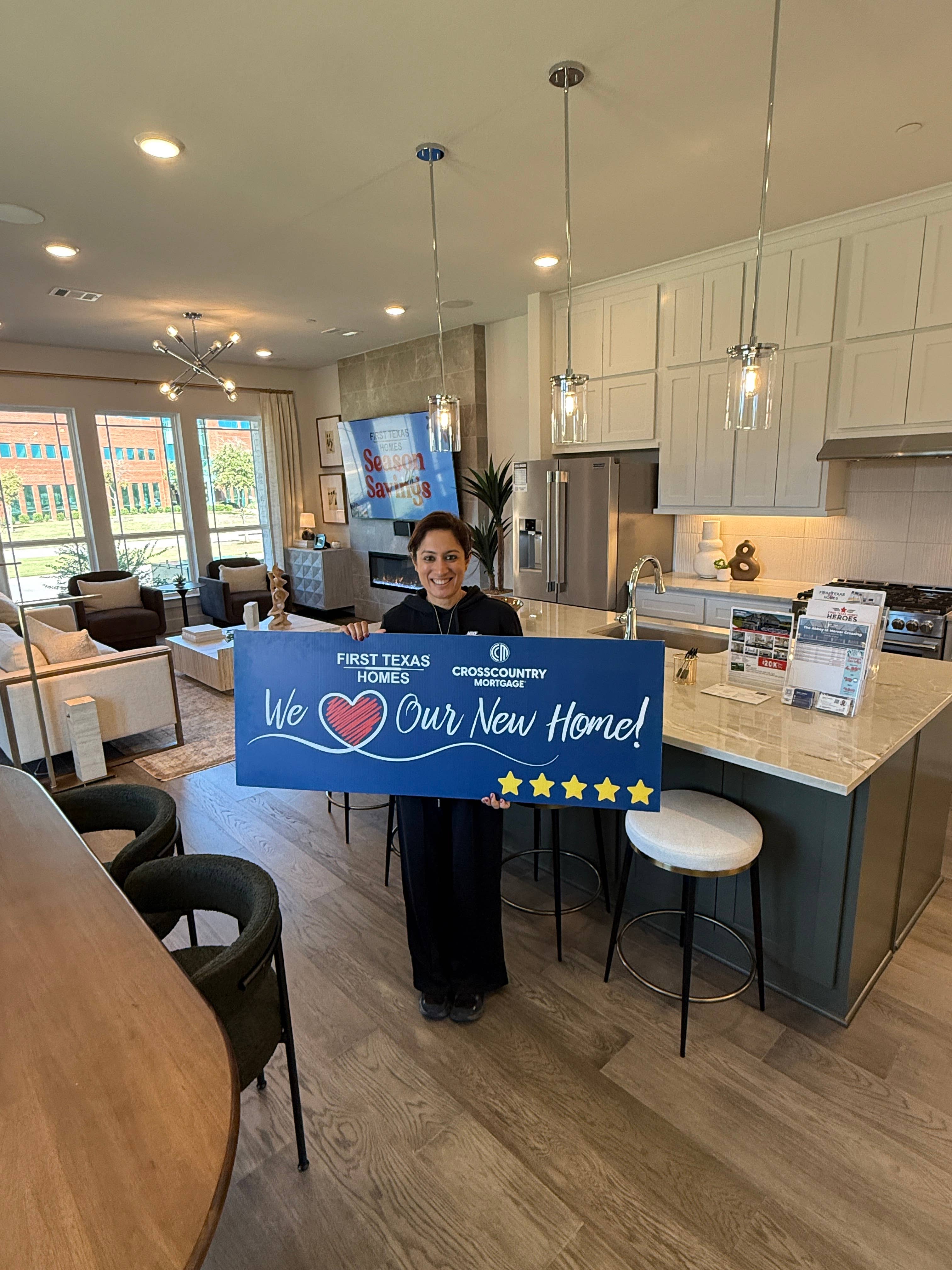The Parikh Family — First Texas Homes at The Abbey at Mercer Crossing