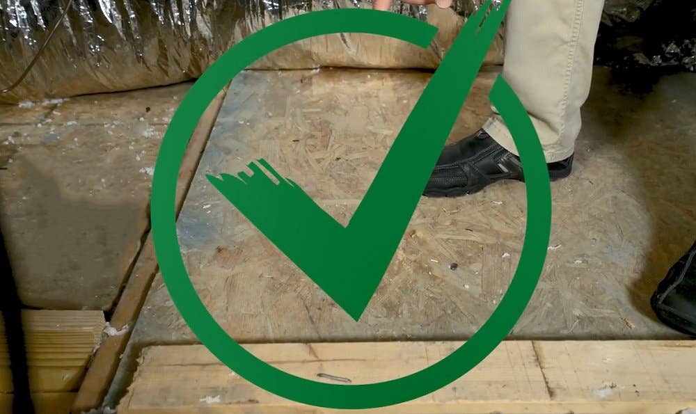 HVAC - Walking In The Attic